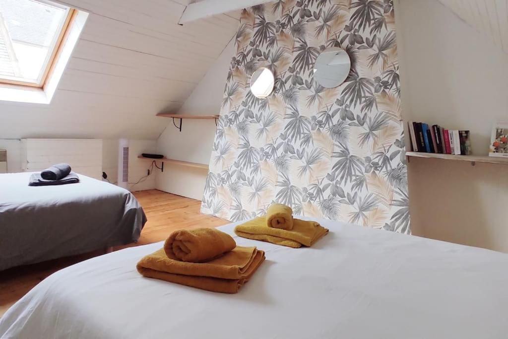 Maison De Pecheur Bord De Mer Bois Et Pierre 6-8 Pers Plobannalec-Lesconil Bagian luar foto