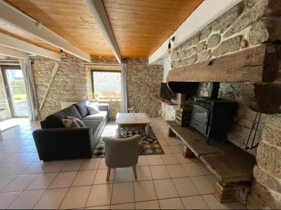 Maison De Pecheur Bord De Mer Bois Et Pierre 6-8 Pers Plobannalec-Lesconil Bagian luar foto