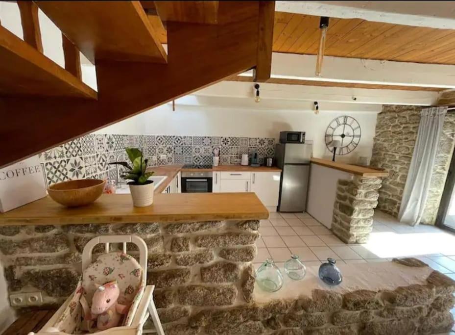 Maison De Pecheur Bord De Mer Bois Et Pierre 6-8 Pers Plobannalec-Lesconil Bagian luar foto