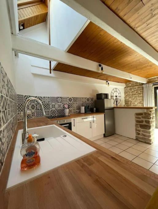 Maison De Pecheur Bord De Mer Bois Et Pierre 6-8 Pers Plobannalec-Lesconil Bagian luar foto