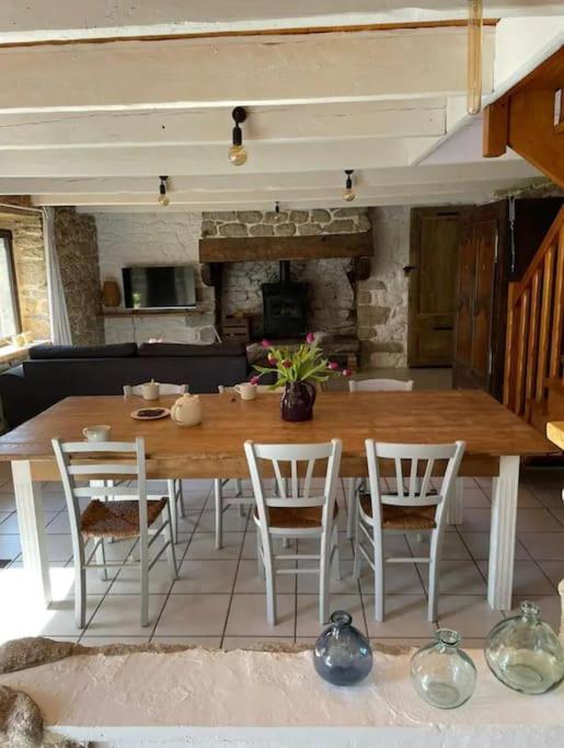 Maison De Pecheur Bord De Mer Bois Et Pierre 6-8 Pers Plobannalec-Lesconil Bagian luar foto