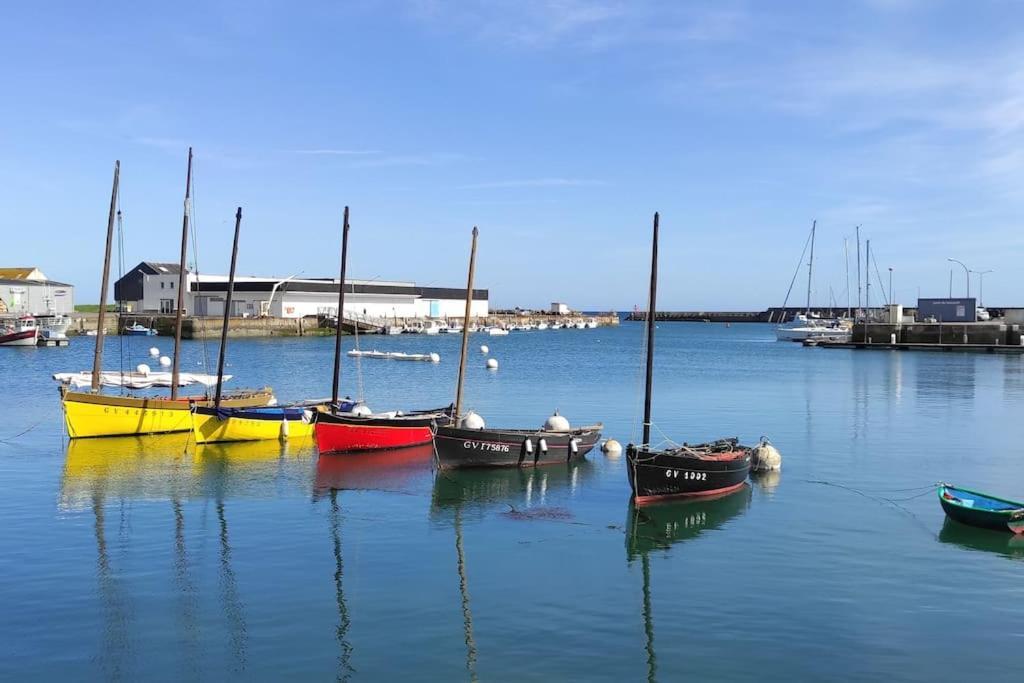 Maison De Pecheur Bord De Mer Bois Et Pierre 6-8 Pers Plobannalec-Lesconil Bagian luar foto